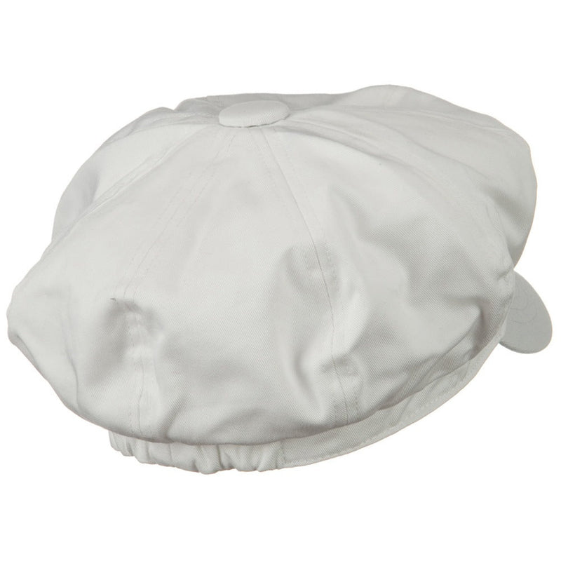 Big Size Cotton Newsboy Hat