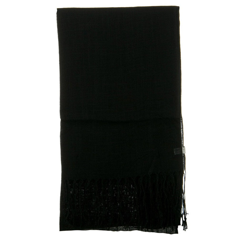 Solid Viscose Long Scarf
