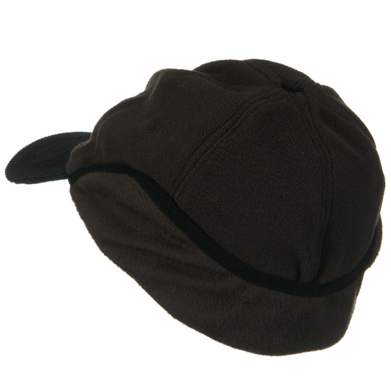 Oversize Fleece Warmer Flap Cap