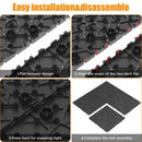 Stone Texture Patio Deck Tiles, Diy Module Interlocking Decking Floor Tiles