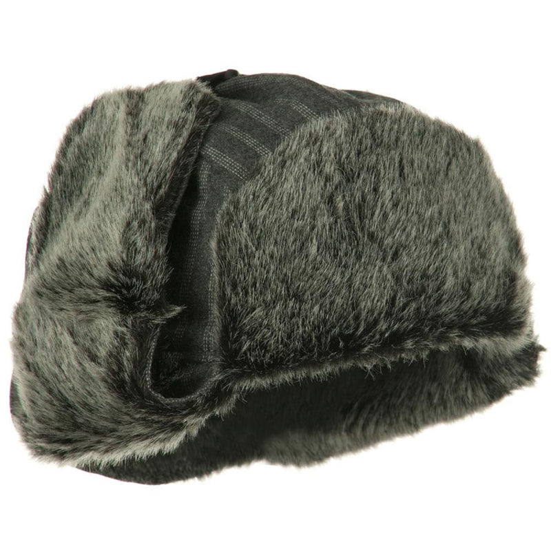 Blended Polyester Pinstripe Trooper Hat
