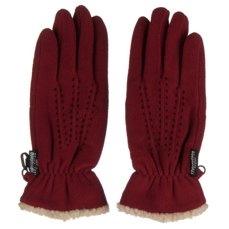 Three Pleat Lady Microfleece Glove