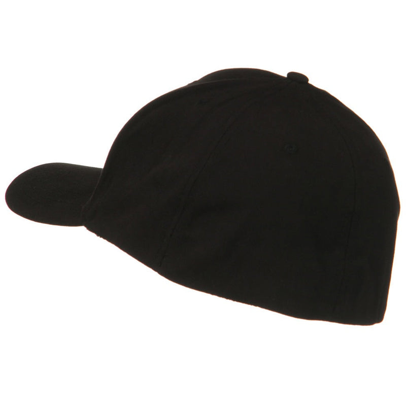 Structured Brushed Twill Flexible Big Size Cap