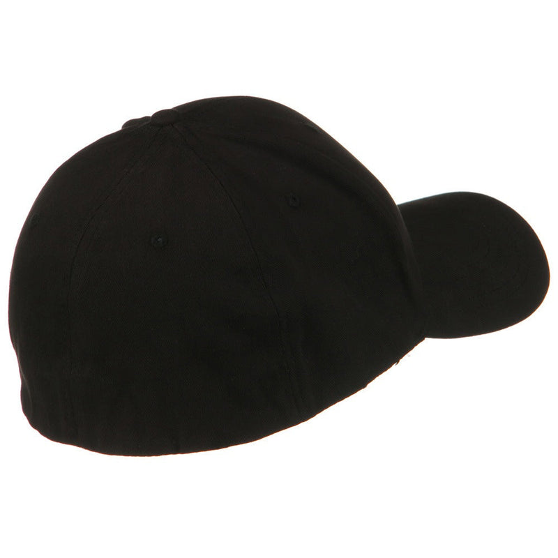 Structured Brushed Twill Flexible Big Size Cap