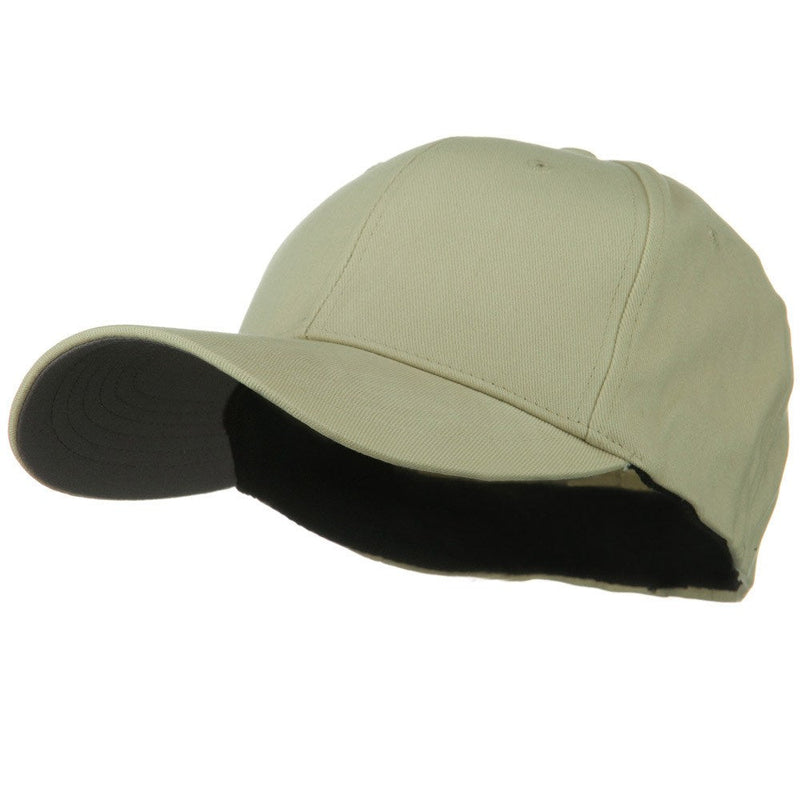Structured Brushed Twill Flexible Big Size Cap