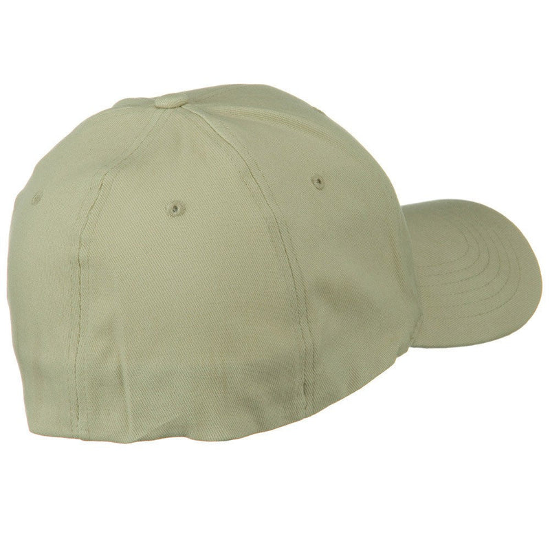 Structured Brushed Twill Flexible Big Size Cap