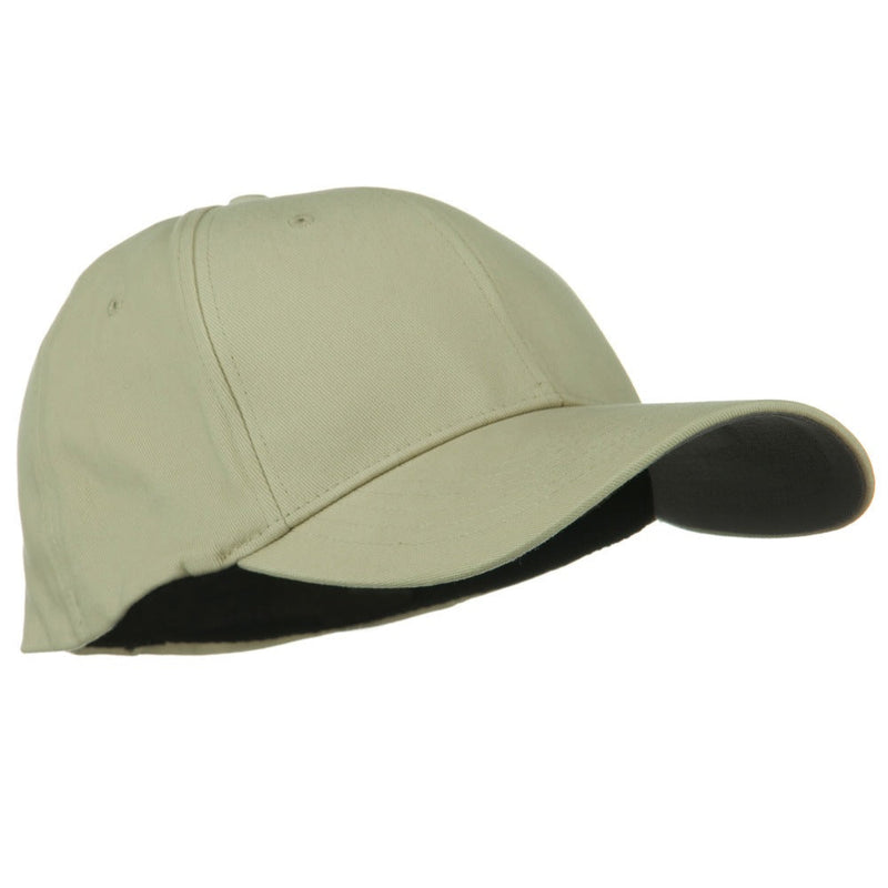 Structured Brushed Twill Flexible Big Size Cap
