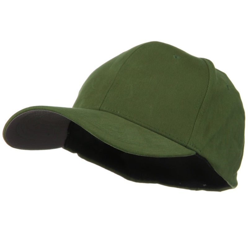 Structured Brushed Twill Flexible Big Size Cap