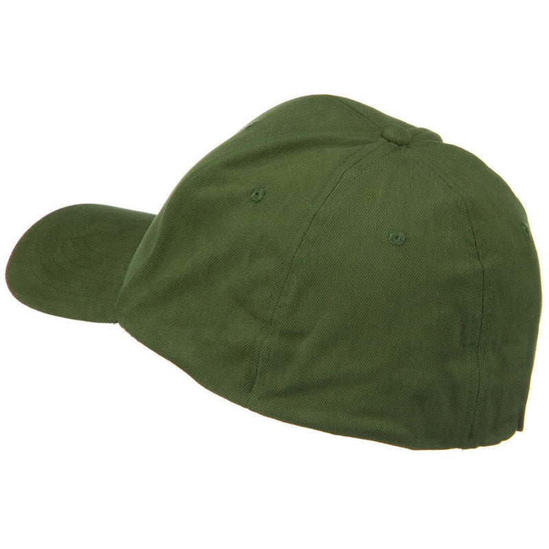 Structured Brushed Twill Flexible Big Size Cap