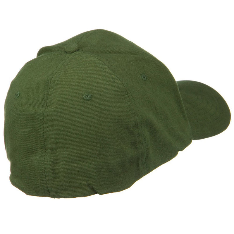 Structured Brushed Twill Flexible Big Size Cap