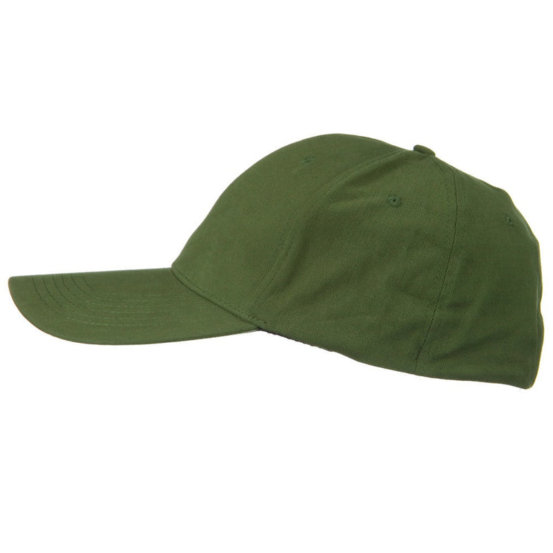 Structured Brushed Twill Flexible Big Size Cap