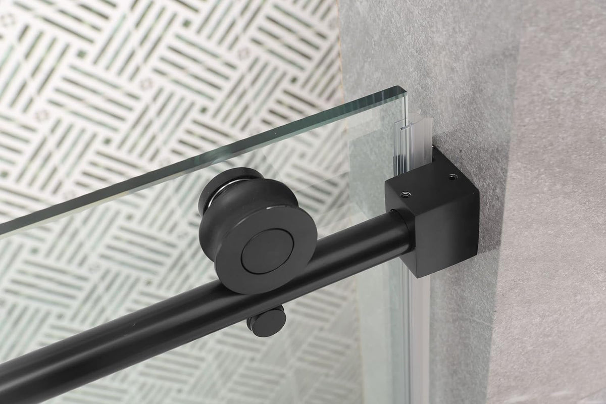 Frameless Adjustable Sliding Shower Doors, photo 3 of 5