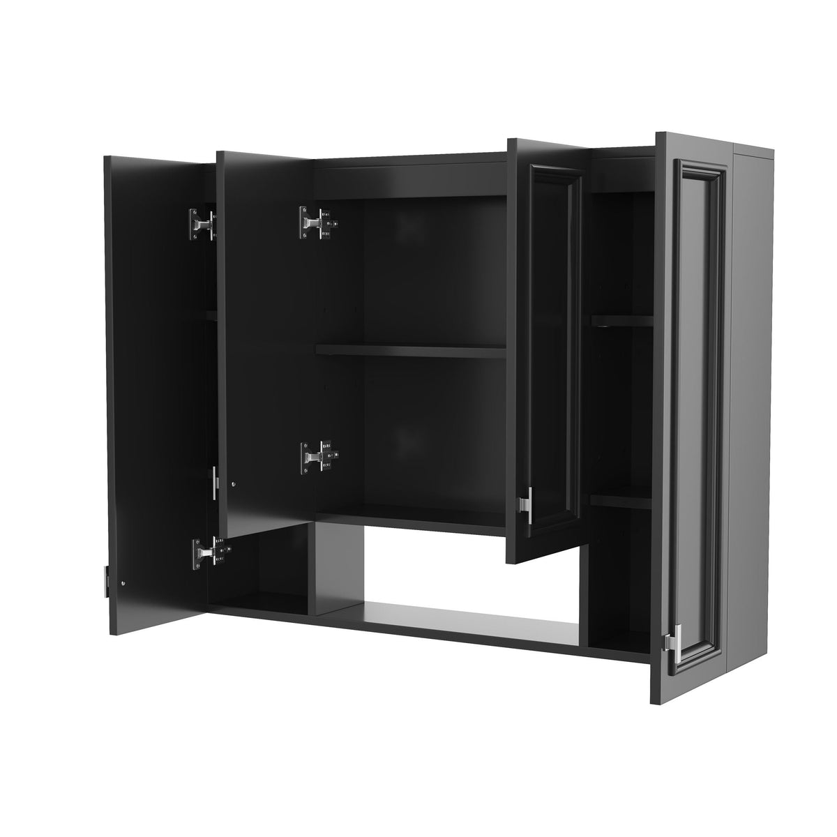 Wall Mounted Bathroom Cabinet With 5 Adjustable Shelves, photo 7 of 40