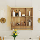Bathroom Mirror Medicine Cabinet Wall Mounted With Shelves by HouseOfZazla