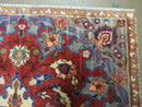 4' X 6' Antique Handmade India Floral Oriental Wool Rug Vegetable Dyes