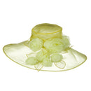 6 Roses Organza Hat