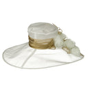 6 Roses Organza Hat
