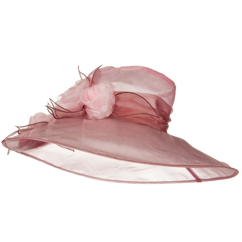 6 Roses Organza Hat