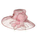 6 Roses Organza Hat