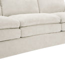 Cozy Upholstered Cushion Armchair For Living Room