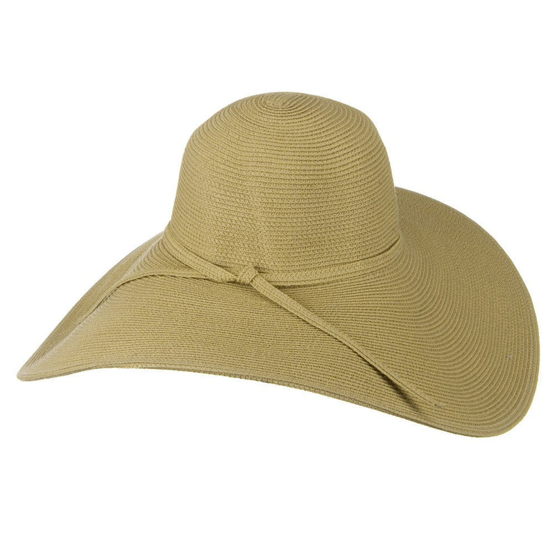 UPF 50+ Cotton Paper 6 Inch Flat Brim Hat