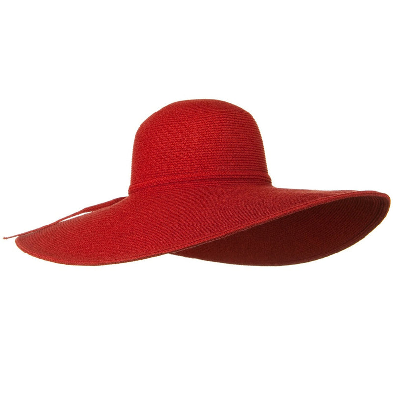 UPF 50+ Cotton Paper 6 Inch Flat Brim Hat