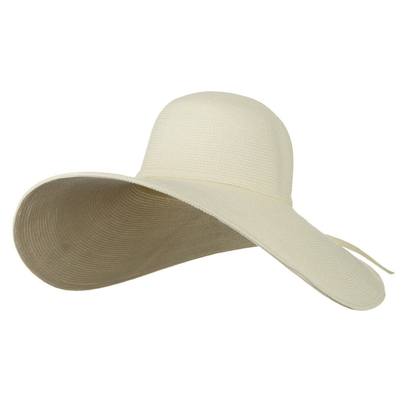 UPF 50+ Cotton Paper 6 Inch Flat Brim Hat