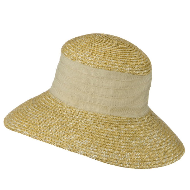 Wheat Straw Medium 4 Inch Brim Hat