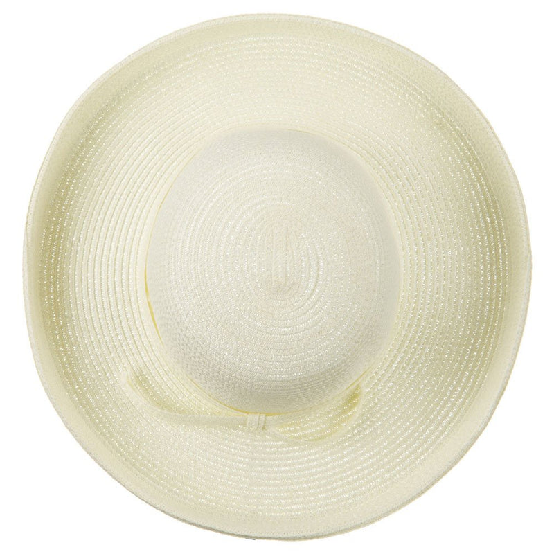 Sewn Braid Kettle Brim Ribbon Hat