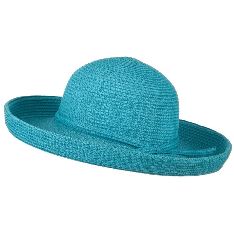 Sewn Braid Kettle Brim Ribbon Hat