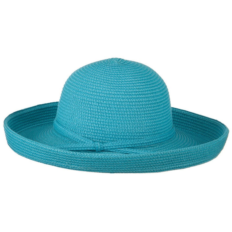 Sewn Braid Kettle Brim Ribbon Hat