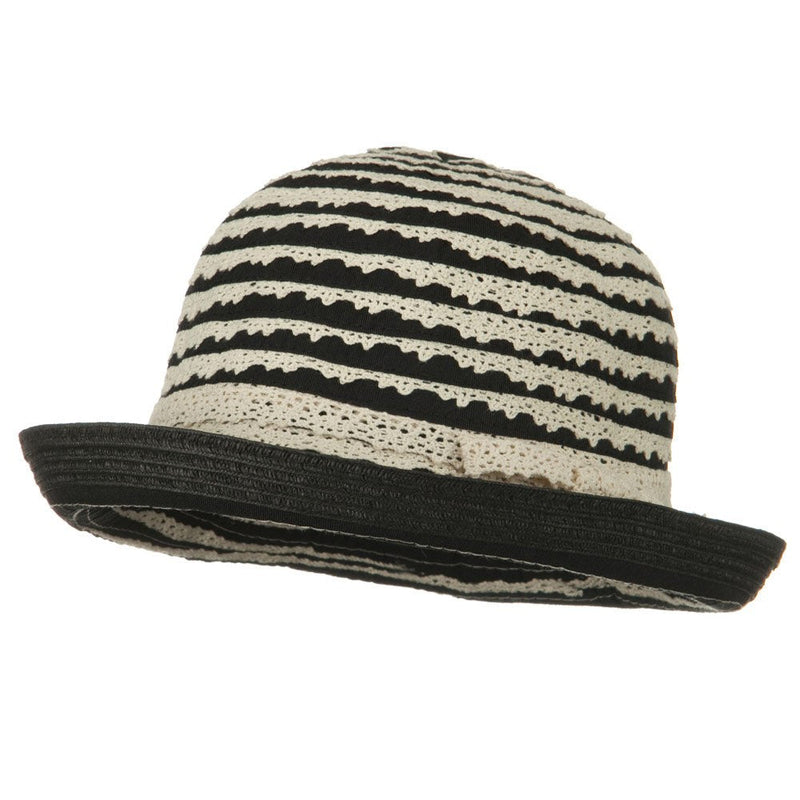 Woman's Ribbon Lace Braid Hat