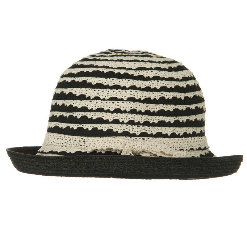 Woman's Ribbon Lace Braid Hat