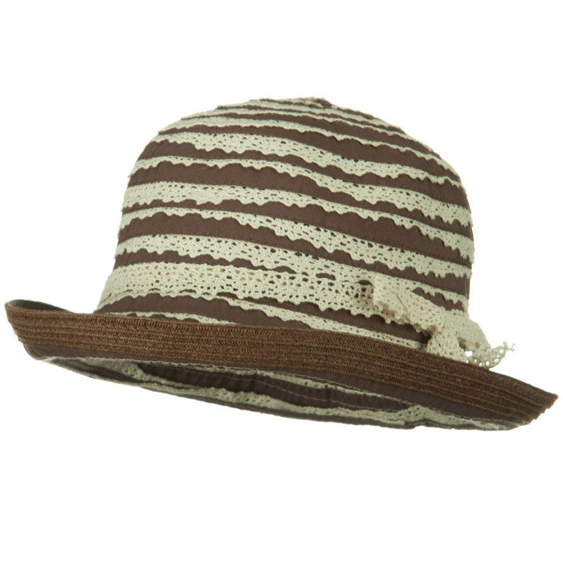 Woman's Ribbon Lace Braid Hat