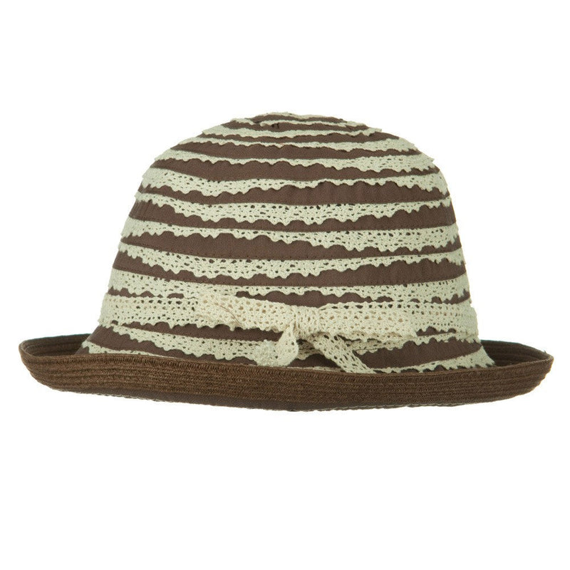 Woman's Ribbon Lace Braid Hat