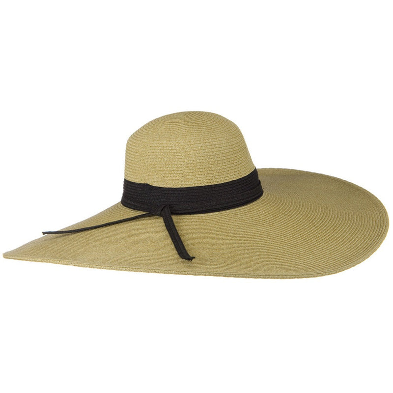 UPF 50+ Braided 7 Inch Brim Black Band Hat