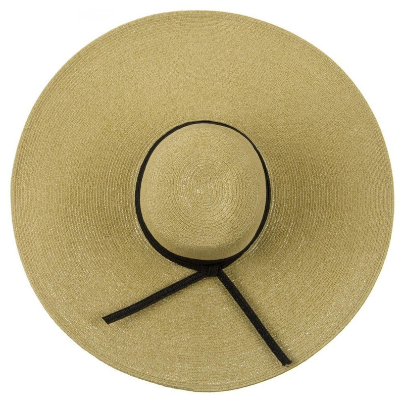 UPF 50+ Braided 7 Inch Brim Black Band Hat