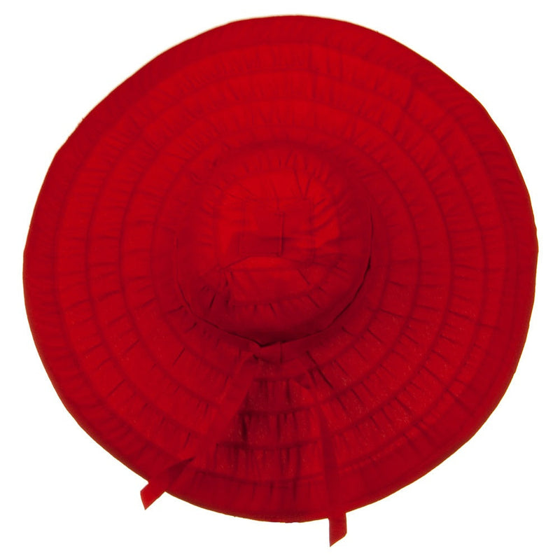Packable and Crushable Ribbon 6 Inch Brim Hat