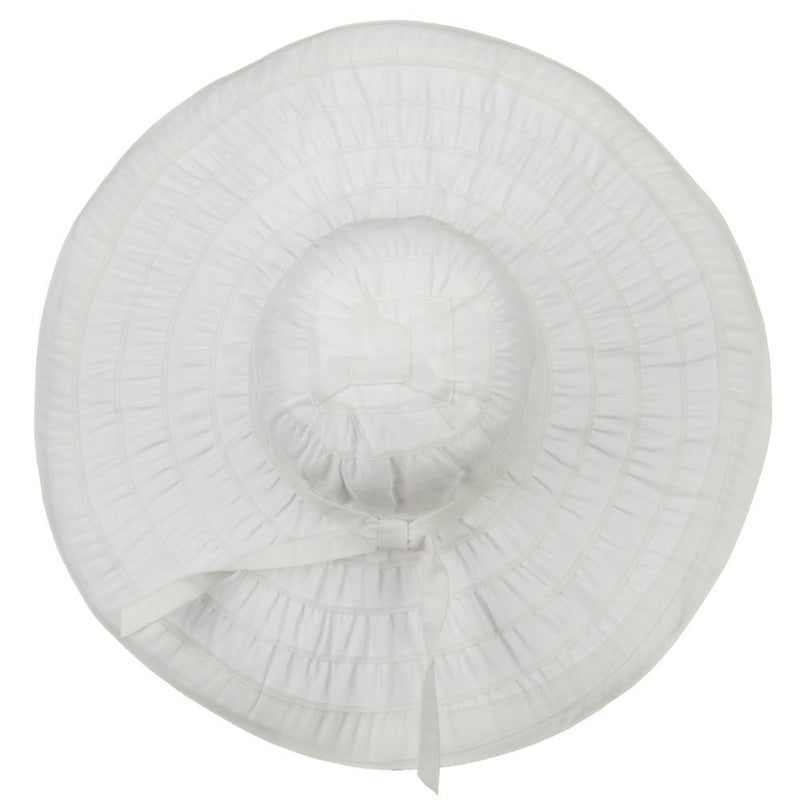 Packable and Crushable Ribbon 6 Inch Brim Hat