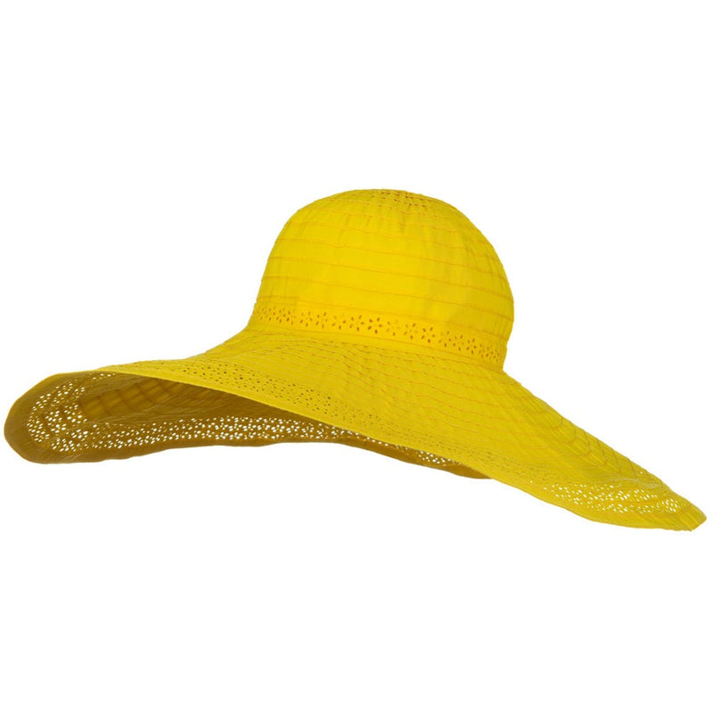 Tape Braid Big Brim Hat