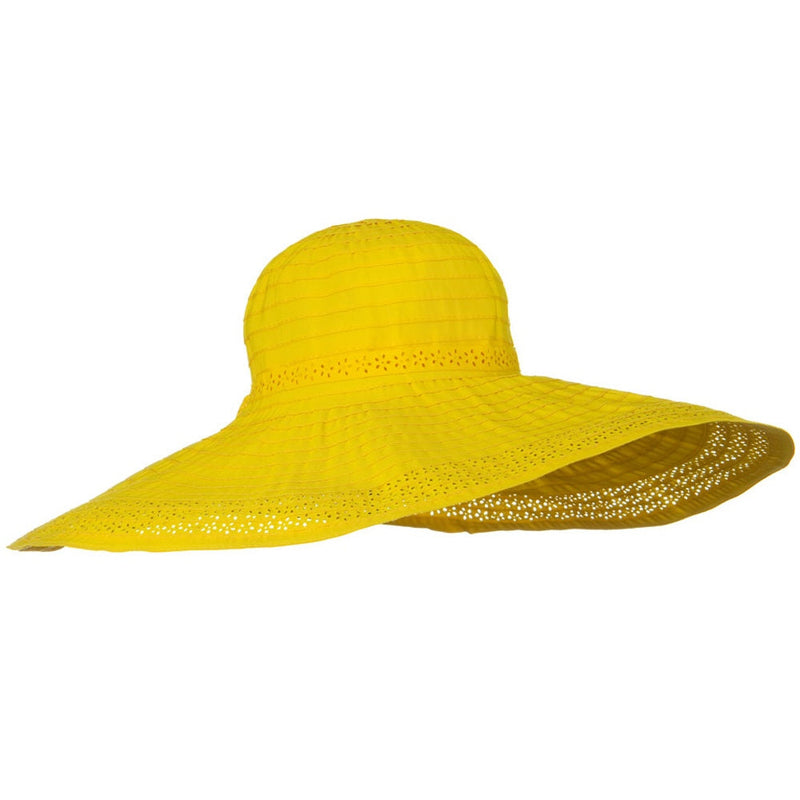 Tape Braid Big Brim Hat