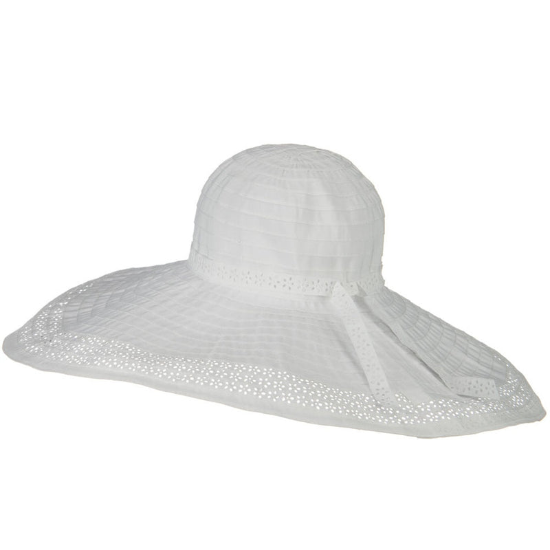 Tape Braid Big Brim Hat