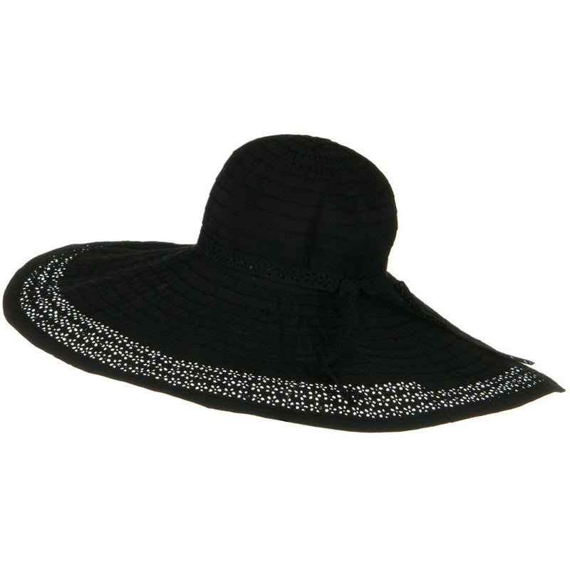 Tape Braid Big Brim Hat