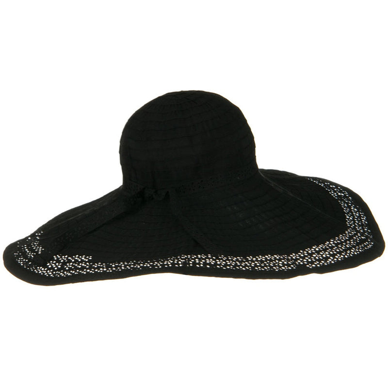 Tape Braid Big Brim Hat