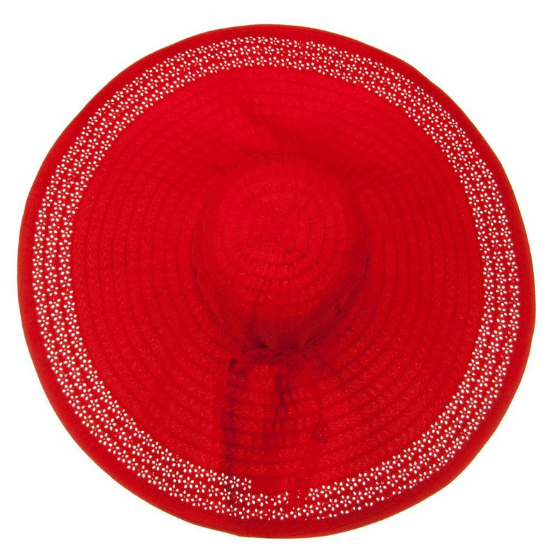 Tape Braid Big Brim Hat