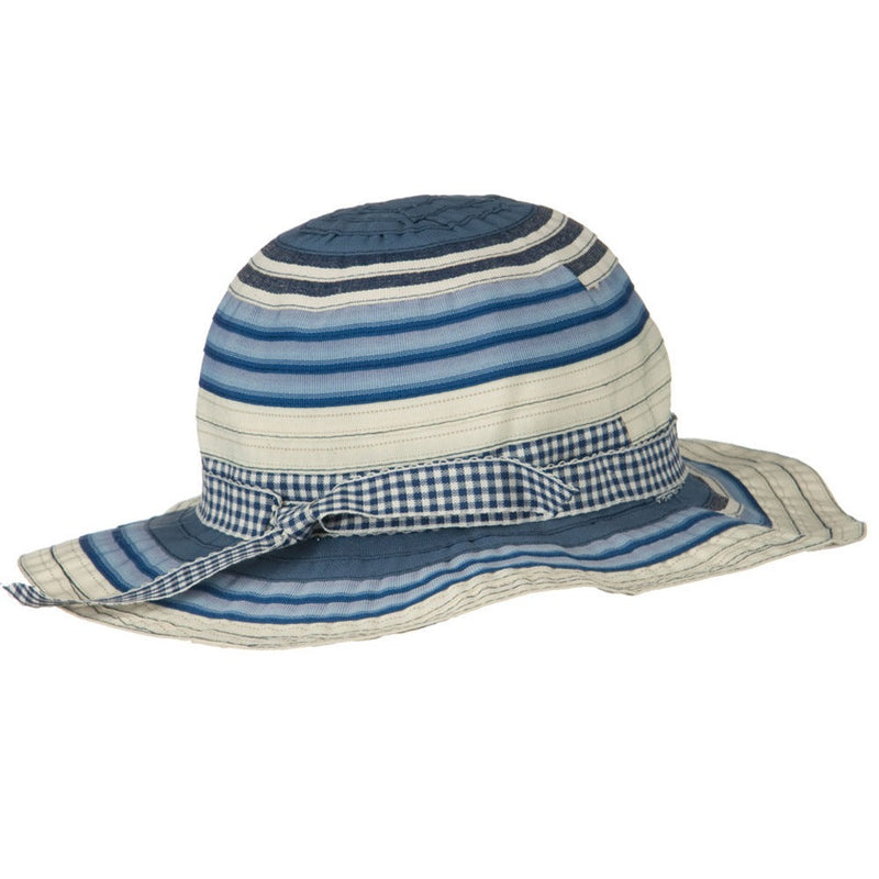 Girls Ribbon 3 Inch Brim Hat