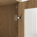Modern Tech Inspired Dome Cabinet With LED Lighting by HouseOfZazla