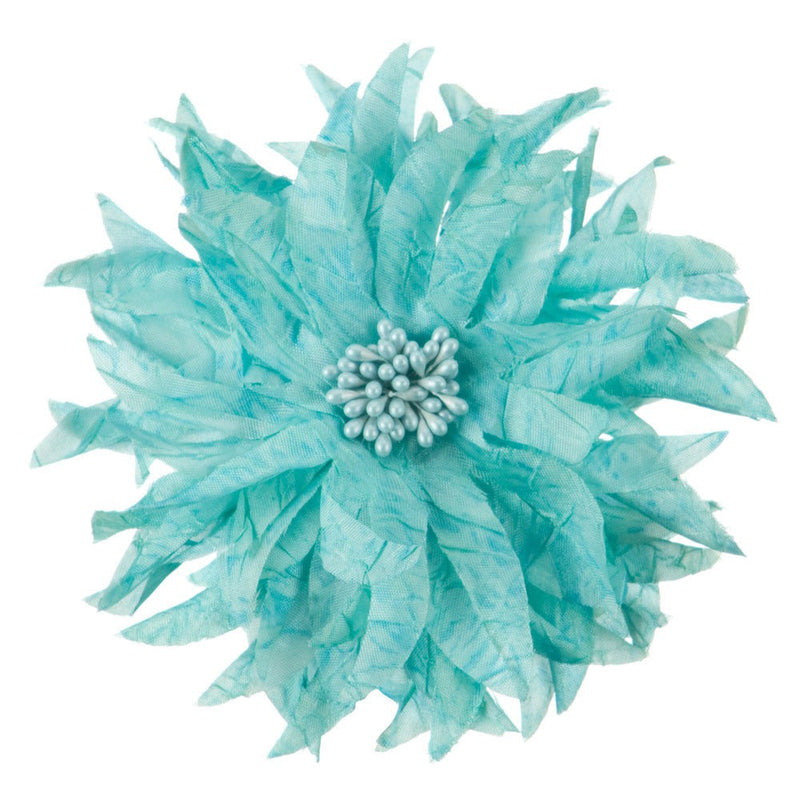 Silk Flower Point Leave Pin and Clip