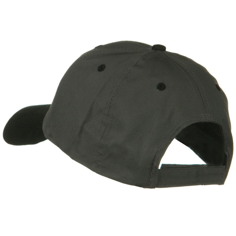 Two Tone Cotton Twill Low Profile Strap Cap
