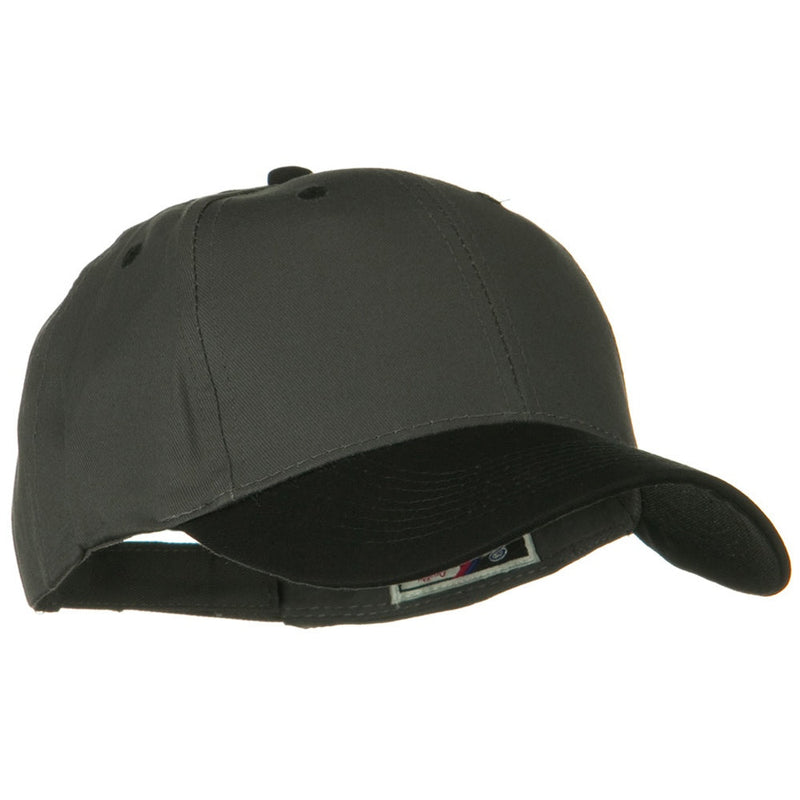 Two Tone Cotton Twill Low Profile Strap Cap